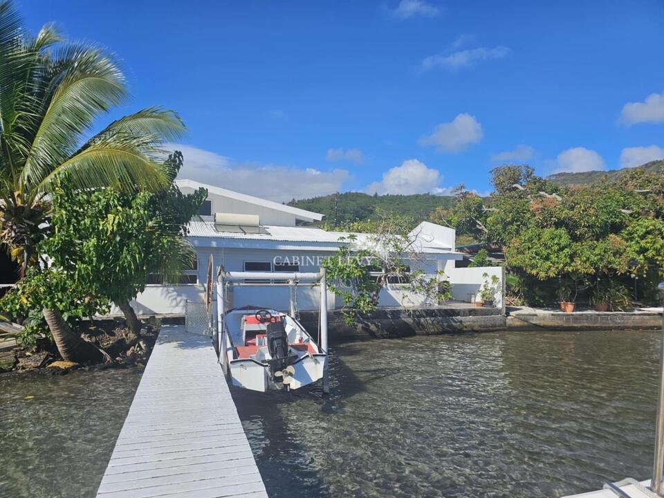 Vends maison 150m2 bord de mer, Uturoa - Raiatea