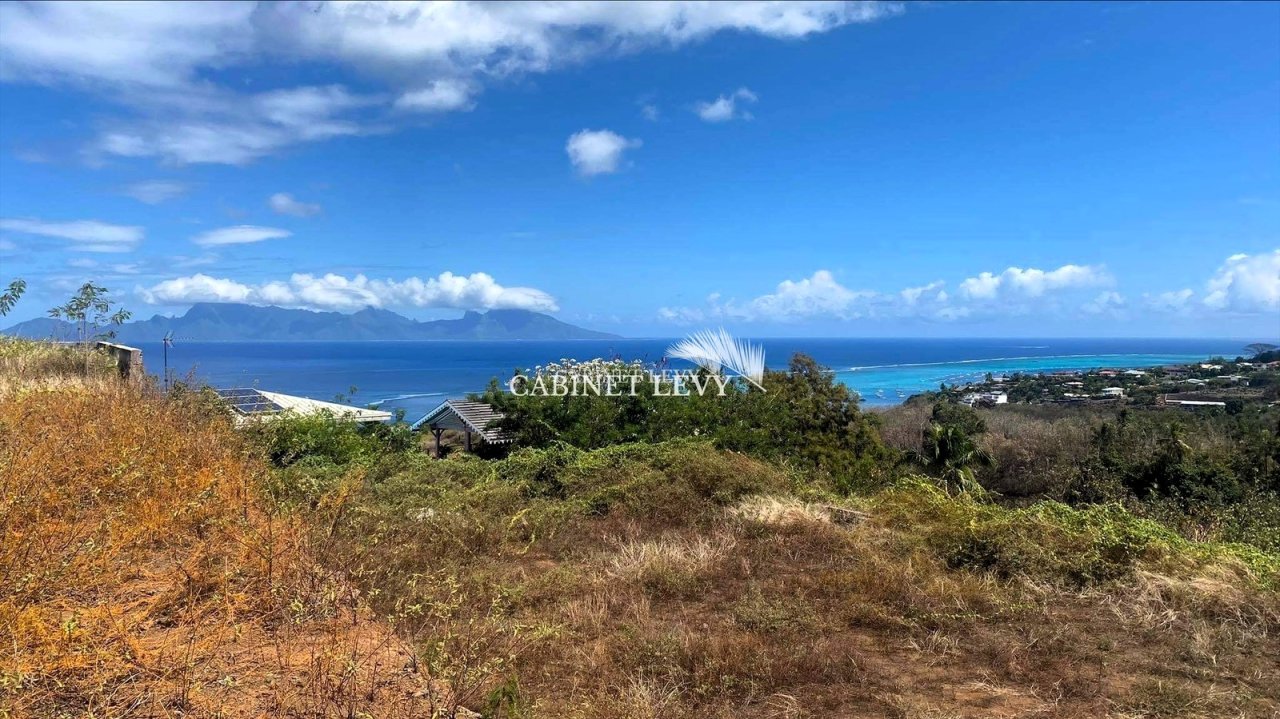 À Vendre : Magnifique Terrain de 1900 m² à Punaauia