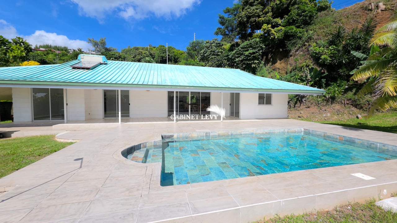 maison F4 à Mahina - Lycéé - Collège - Piscine Tahiti à louer