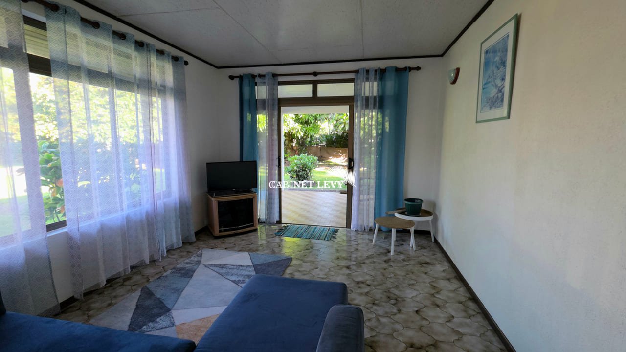 Papara-centre Maison F3 à louer proche collège