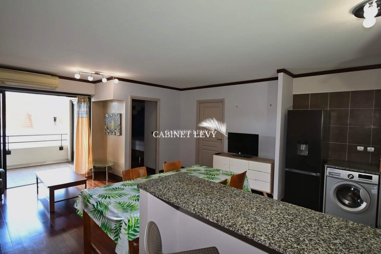 À LOUER – Appartement F3 Meublé/Équipé – Résidence Le Lagon Bleu – Papeete